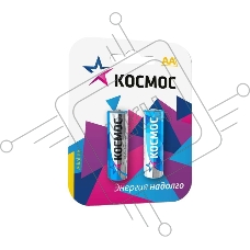 Элемент питания алкалиновый LR LR6 BP-2 (блист.2шт) Космос KOCLR62BL
