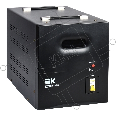 Стабилизатор напряжения IEK Expand 8кВА однофазный черный (IVS21-1-008-11)