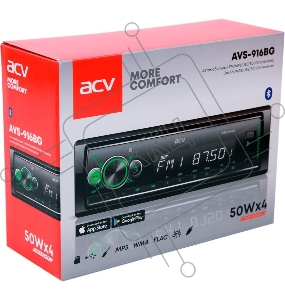 Автомагнитола ACV AVS-916BG 1DIN 4x50Вт