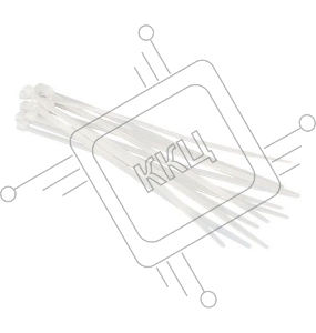 Стяжка нейлоновая неоткрывающаяся Hyperline GT-250IC, безгалогенная (halogen free), 250x3.6мм, (100 шт)
