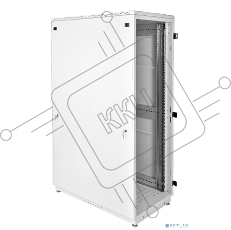 Шкаф телекоммуникационный напольный 33U (600x600) дверь металл (3 места), [ ШТК-М-33.6.6-3ААА ]