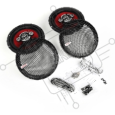 Колонки автомобильные Ural DDB AS-D1741 190Вт 16см (6.5дюйм) (ком.:2кол.) коаксиальные четырехполосные