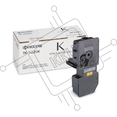 Картридж лазерный Kyocera TK-5220K (1T02R90NL1) черный для P5021cdn/cdw, P5026cdn/cdw, M5521cdn/cdw, 1200 стр.