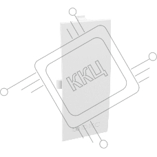 Соединение на стык для кабель-канала 90х50 фронт. ДКС 09504