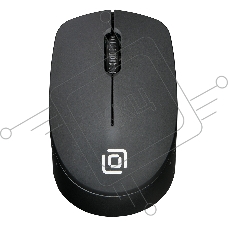 Мышь беспроводная Oklick 486MW черный, 1000 dpi, радиоканал, USB, кнопки - 3