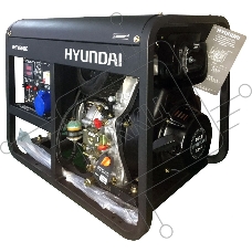 Электрогенератор дизельный Hyundai DHY 8500LE, 7.2 кВт, 79 дБ, 116 кг