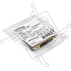 Переходник DVI-D-HDMI ExeGate EX-HDMI-DVI-3 (25F/19M, v 1.4b, позолоченные контакты, экран)
