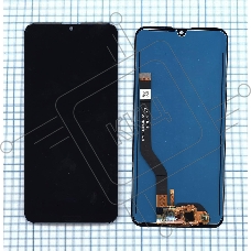 Дисплей для Huawei Y7 2019  черный
