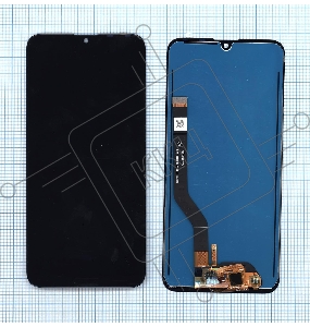 Дисплей для Huawei Y7 2019  черный