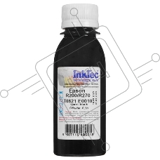 Чернила Epson R270, E0010 (InkTec) T0821, BK, 0,1л (оригинальная фасовка)