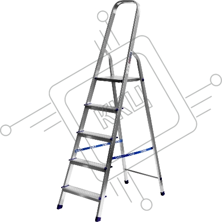 Лестница-стремянка алюминиевая Зубр 5 ступеней, 103 см (38801-5)