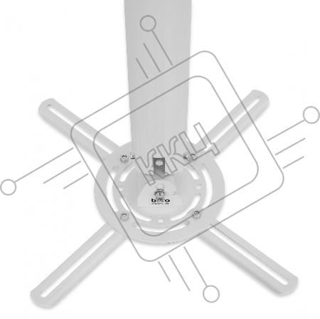 Кронштейн для проектора Buro PR05-W белый макс.13.6кг потолочный поворот и наклон