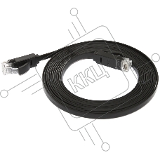 Патч-корд Greenconnect плоский прямой PROF 15.0m UTP медь, кат.6, черный, позолоченные контакты, 30 AWG, Premium ethernet high speed 10 Gbит/с, RJ45, T568B (GCR-LNC616-15.0m) Патч-корд Greenconnect плоский прямой PROF 15.0m UTP медь, кат.6, черный, позолоченные контакты, 30 AWG, Premium ethernet high speed 10 Gbит/с, RJ45, T568B (GCR-LNC616-15.0m)