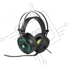Наушники Игровые Harper Gaming Hellfire GHS-X10 черный/зеленый