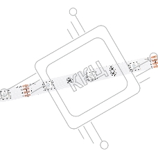 Лента светодиодная IEK LSR2-3-030-20-3-03 3м LSR-5050RGB30-7,2-IP20-12В