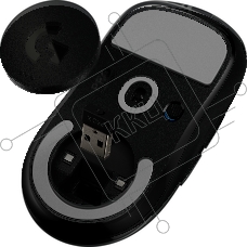 Мышь беспроводная Logitech G PRO X SUPERLIGHT черный, 25600 dpi, радиоканал, USB, кнопки - 5