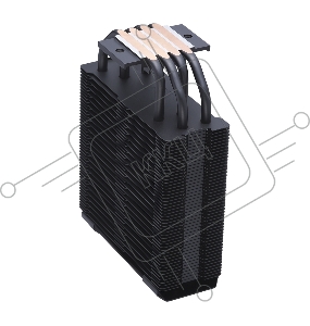 Кулер для процессора Cooler Master Hyper 212 Halo Black (150W, 4-pin, 154mm, tower, Al/Cu, fans: 1x120mm/51.88CFM/27dBA/2050rpm, Black, 1700/1200/115x/AM4/AM5)