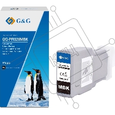 Картридж струйный G&G GG-PFI320MBK (PFI-320MBK) черный матовый (300 мл) для Canon imagePROGRAF TM-200/200MFP/205/300/300MFP/305
