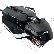 Мышь проводная Mad Catz R.A.T. 2+ черный, 5000 dpi, USB, кнопки - 3
