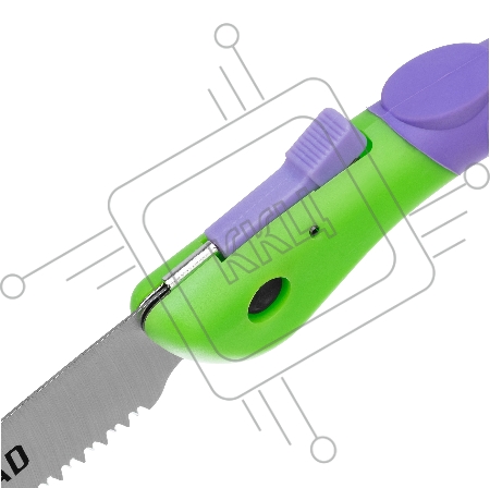 Пила садовая складная, 150 мм рабочая часть, пластиковая обрезиненная рукоятка// Palisad