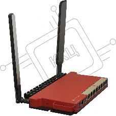 Роутер беспроводной MikroTik L009UiGS-2HaxD-IN AX600 10/100/1000BASE-TX, 2.4Ггц, 8*1Gbit, 1*SFP 2.5Gbit