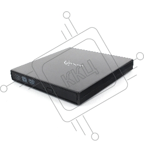 Внешний DVD-привод с интерфейсом USB Gembird DVD-USB-02 пластик, черный