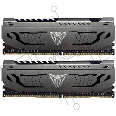 Оперативная память Patriot Viper Steel, DDR4, 16GB (2x8 GB), 3600 MHz, CL18, радиатор, чёрный