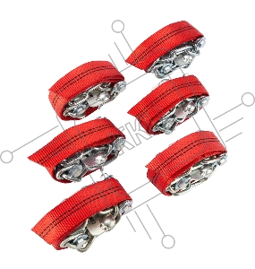 Цепи (браслеты) противоскольжения REXANT для внедорожников (колеса 235-285 мм), усиленные, к-т 6 шт.