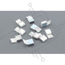 Аллюминиевый радиатор 3M 8810 11x11x5 мм с термоскотчем 10 шт