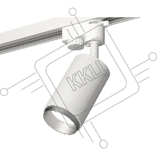 Светильник Ambrella light XT6322043 SWH/MCH белый песок/хром матовый MR16 GU5.3 (A2520, C6322, N6123)