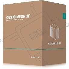 Компьютерный корпус Deepcool CG330 MESH 3F черный без БП mATX 6x120mm 4x140mm 2xUSB2.0 1xUSB3.0 audio bott PSU