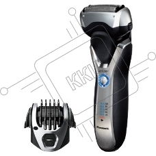 Бритва сетчатая Panasonic ES-RT77-S520 реж.эл.:3 питан.:аккум. серебристый/черный