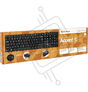 Клавиатура Defender Accent SB-720 Проводная клавиатура
