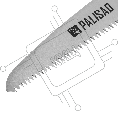 Пила садовая складная, 150 мм рабочая часть, пластиковая обрезиненная рукоятка// Palisad