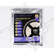 Светодиодная лента Light GS3102 2835 120Led /10W m/ 24V IP20 4500K 5m