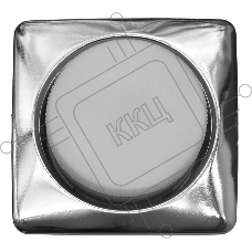 Светильник встраиваемый General GCL-GX53-H38-C ХРОМ КВАДРАТ ОБЪЕМНЫЙ