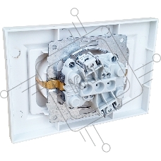 Ovivo Розетка 2-ая с/з КВАНТУМ (QUANTUM), белый 405-010301-907