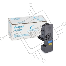 Картридж лазерный Kyocera TK-5220C (1T02R9CNL1) голубой для P5021cdn/cdw, P5026cdn/cdw, M5521cdn/cdw, 1200 стр.