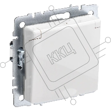 Роз. с з/к/ш с кр. 16А IP44 РСбш10-3-44-БрБ бел. IEK BRITE