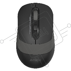 Мышь беспроводная A4Tech Fstyler FG10S черный/серый, 2000 dpi, радиоканал, USB, кнопки - 4