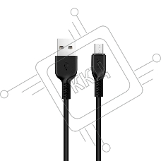 Кабель USB HOCO X20 Flash, USB - Micro USB, 2А, 2м, черный