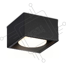Светильник накладной TN70827 BK черный GX53 max 12W 100*100*60