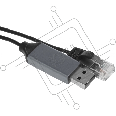 Кабель Buro BU-USB-A-LAN100-2m USB 2.0 A(m) RJ-45 (m) 2м (пакет)