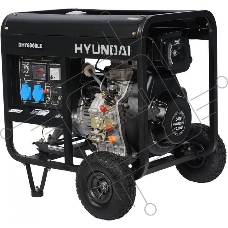 Электрогенератор дизельный Hyundai DHY 6000LE, 5.5 кВт, 77.5 дБ, 107 кг