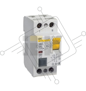 Выключатель дифференциального тока (УЗО) 2п 25А 10мА тип AC ВД1-63 ИЭК MDV10-2-025-010