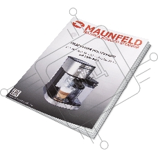 Кофеварка рожковая Maunfeld MF-720S PRO нержавеющая сталь, исп. кофе - молотый/чалды, 1.2 л, 1470 Вт, 15 Бар.