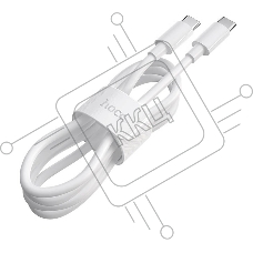 Кабель HOCO Type-C X51 High-power для Type-C, 100W, 5.0А, 2м, белый