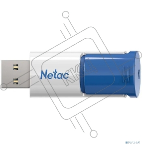 Флеш Диск Netac 512Gb U182 NT03U182N-512G-30BL USB3.0 синий/белый