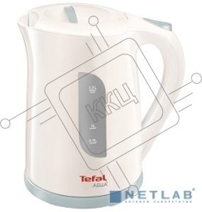 Чайник электрический Tefal KO270130 1.7л. 2400Вт белый/серый (корпус: пластик)