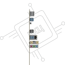 Материнская плата MAXSUN MS-Challenger Z890M WIFI, LGA1851, Z890, 2*DDR5, 3*SATA3, 2*M.2, USB 3.2, USB 2.0, Type-C, 1*PCIEx16, 1*PCIex4, 1*PCIex1, HDMI+DP, mATX